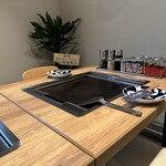 月島もんじゃ・お好み焼き てっぱん - 内観