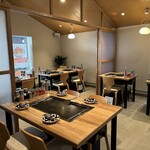 月島もんじゃ・お好み焼き てっぱん - 内観