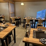Tsukishima Monja Okonomiyaki Teppan - 内観