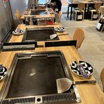 月島もんじゃ・お好み焼き てっぱん - 内観