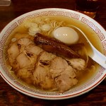 中華そば さとう - 中華そば￥700 + 焼豚￥200 + 味玉￥100