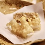 花いち - あおりいかと干いも天ぷら