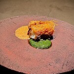 YANAGI TePPaN UNBORN GASTRONOMY - 真鯛　カダイフ包み焼き