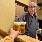 花いち - 銀蔵さんと乾杯♪