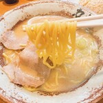 味噌ラーメン 力丸 - 力丸みそラーメン(麺リフト)