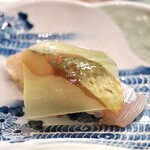 花いち - 〆あじ握り