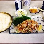 はま多” - 鯵のたたき定食