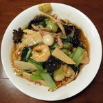 楽山 - 五目あんかけ焼きそば