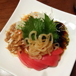 楽山 - 前菜盛合せ