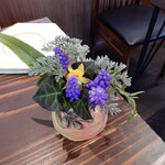 La Rondine - テーブルのお花