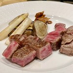 名駅 鉄板焼き 森本Ｘ Premium - サーロイン＆ヒレ