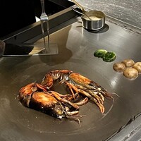 名駅 鉄板焼き 森本Ｘ Premium - オマール海老