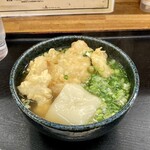 Genkiya Shokudou - 下味のついた、とり天と餅がポイント