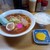 蒙古園 - 料理写真:醤油ラーメン600円と小ライス165円