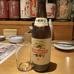 Sengyo To Robatayaki Uomaru - キリン一番搾り 中瓶