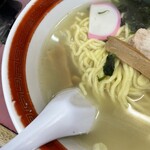 ごくうらーめん大千元 - 塩ラーメンアップ