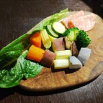 kagurazakarakurettoandofondhufuromathikku - セットのお野菜