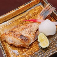 のどぐろ割烹 一心 別邸 - 喉黒の下半身の塩焼き