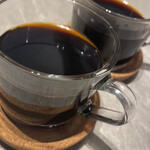 Wakan Yakiniku Iruso Iruro - ホットコーヒー