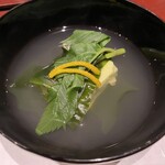 割烹 清風 - 5500円コースお椀