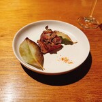 ドンブラボー - フェガテッリ（マリネした鶏レバーの薪焼き）