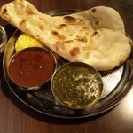 インド料理 ムンバイ - 二種のカレーランチ