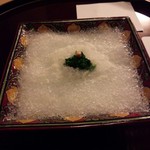 たか田八祥 - 蟹と海月、ブロッコリーとレモン