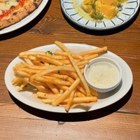 ピッツェリア&トラットリア ゴンゾ 目黒店 - ポテト。チーズ別添えにしてくれた♪