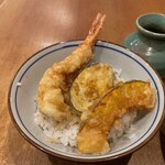 そば切り 川名 - ミニ天丼