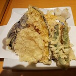 そば一仁 - 季節の野菜天ぷら