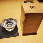 そば一仁 - 岩の井 山廃辛口純米