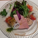 エノテカ・オルモ・デル・カウカソ - パスタコースの前菜