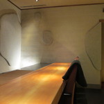 日本料理 幸庵 - 改装したカウンターの様子　