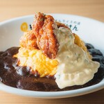 タルタルチキンオムライス