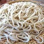 やみぞ蕎麦 しらたき - 「わさび飯セット（蕎麦大もり）」の蕎麦