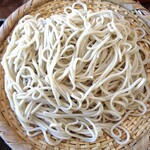 やみぞ蕎麦 しらたき - 「わさび飯セット（蕎麦大もり）」の蕎麦