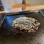 月島もんじゃ・お好み焼き てっぱん - 目の前で調理お好み焼き編