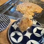 月島もんじゃ・お好み焼き てっぱん - 目に前で調理もんじゃ編