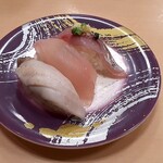 回転寿司 北條 - 地魚３点