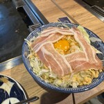 月島もんじゃ・お好み焼き てっぱん - 目の前で調理お好み焼き編
