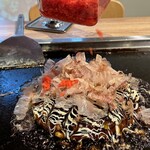 月島もんじゃ・お好み焼き てっぱん - 目の前で調理お好み焼き編