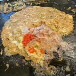 月島もんじゃ・お好み焼き てっぱん - 目に前で調理もんじゃ編