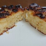 pain presso - バラパン加熱後の断面