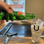 月島もんじゃ・お好み焼き てっぱん - ドリンク