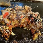 月島もんじゃ・お好み焼き てっぱん - 目の前で調理お好み焼き編