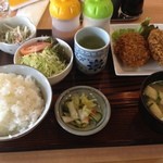 Furaipan Kicchin - Bランチ600円♪この日はメンチカツっ☆（第二回投稿分②）