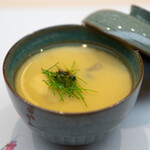 SHUN - 蛤と筍の茶碗蒸し