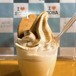 けんぞう蕎麦 - けなるいプリン（490円）