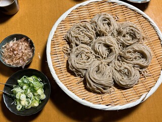 けんぞう蕎麦 - 大ざる８合（6320円）