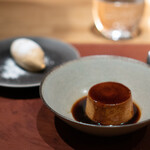 ARMONICO - さつま芋のプリンと黒糖のジェラート